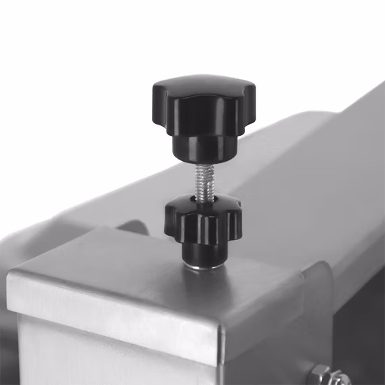 2-Scheiben-Langbrotmaschine, sichtbar angehobener Toaster